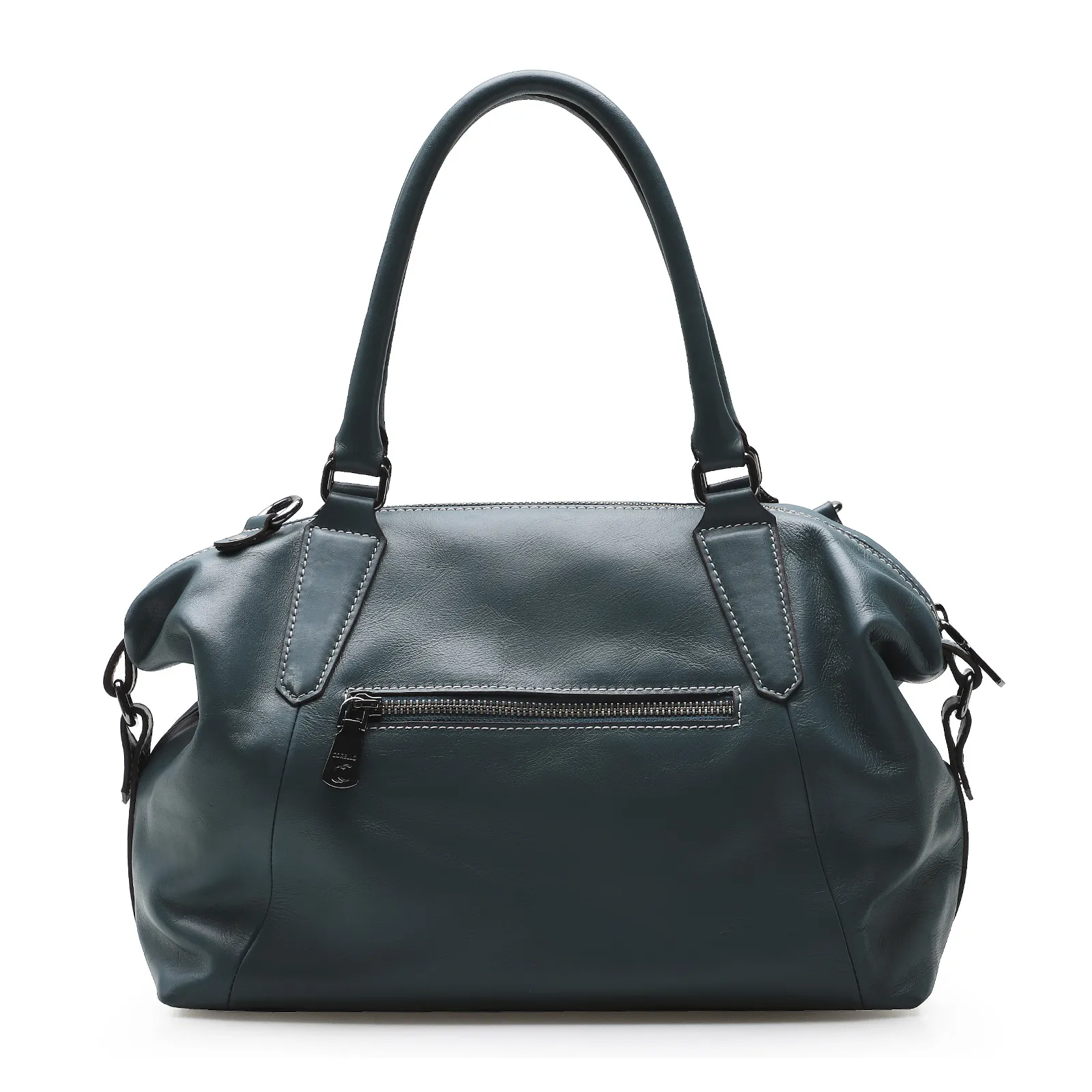 Bolsa Tote Couro Azul