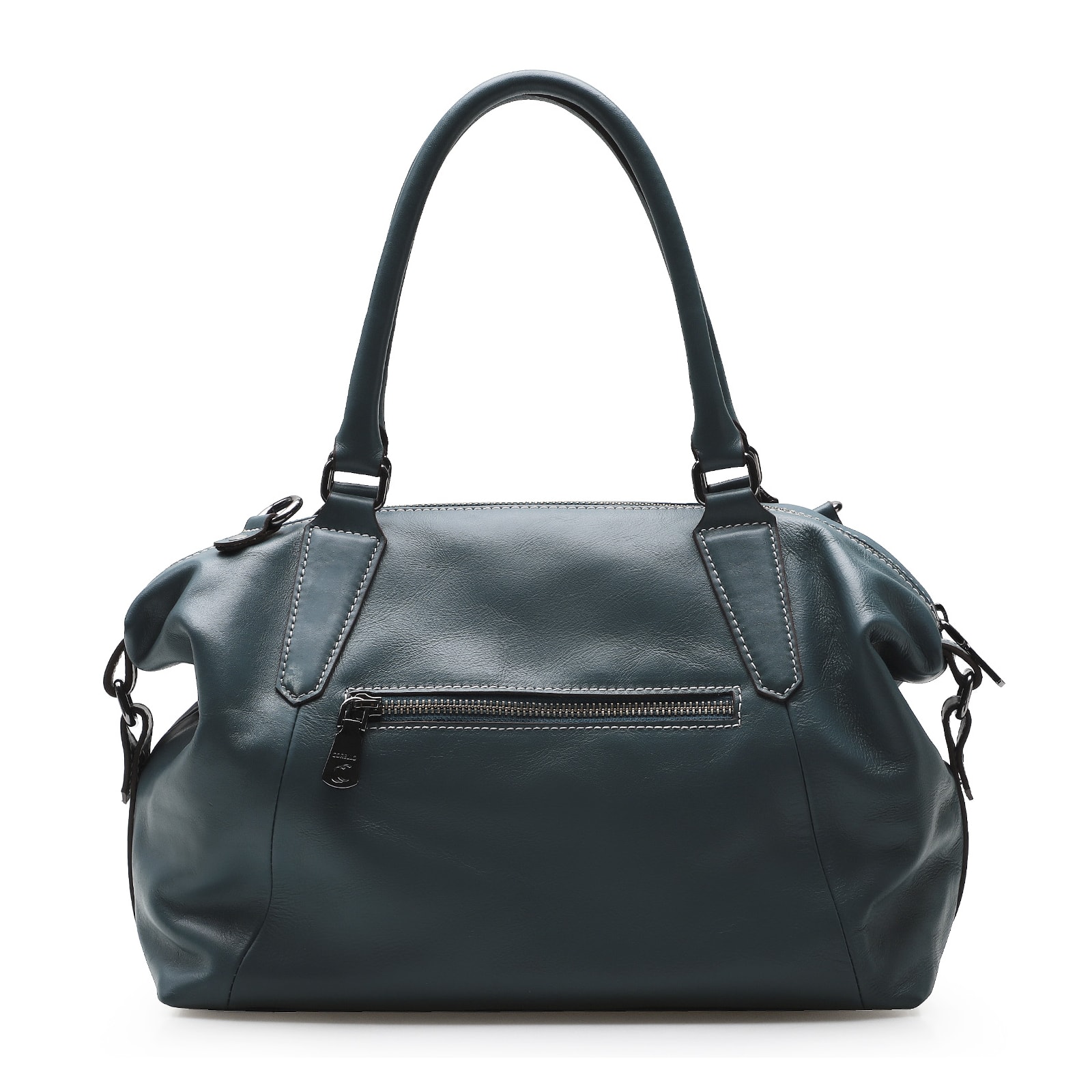 Bolsa Tote Couro Azul