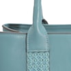 Bolsa Tote Couro Azul - imagem 5