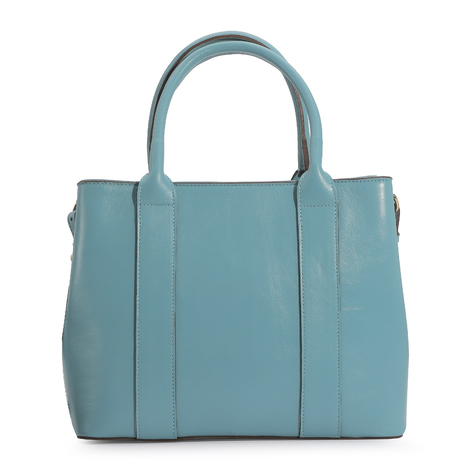 Bolsa Tote Couro Azul