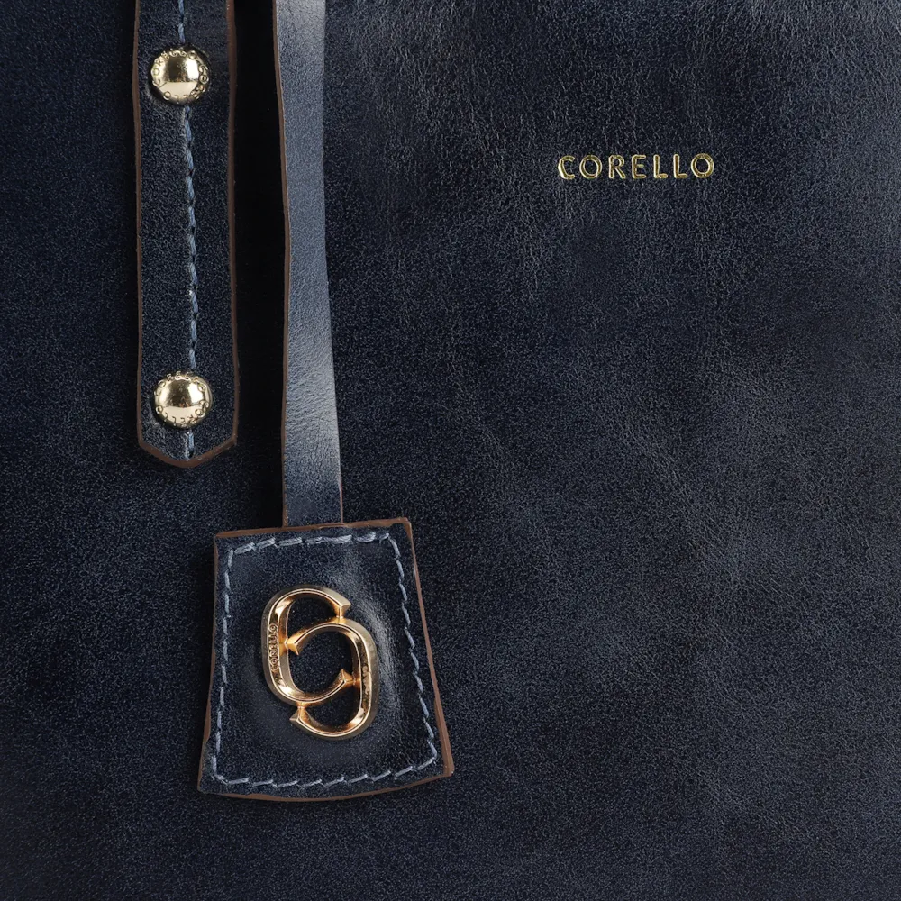 Bolsa Tote Couro Azul - imagem 6