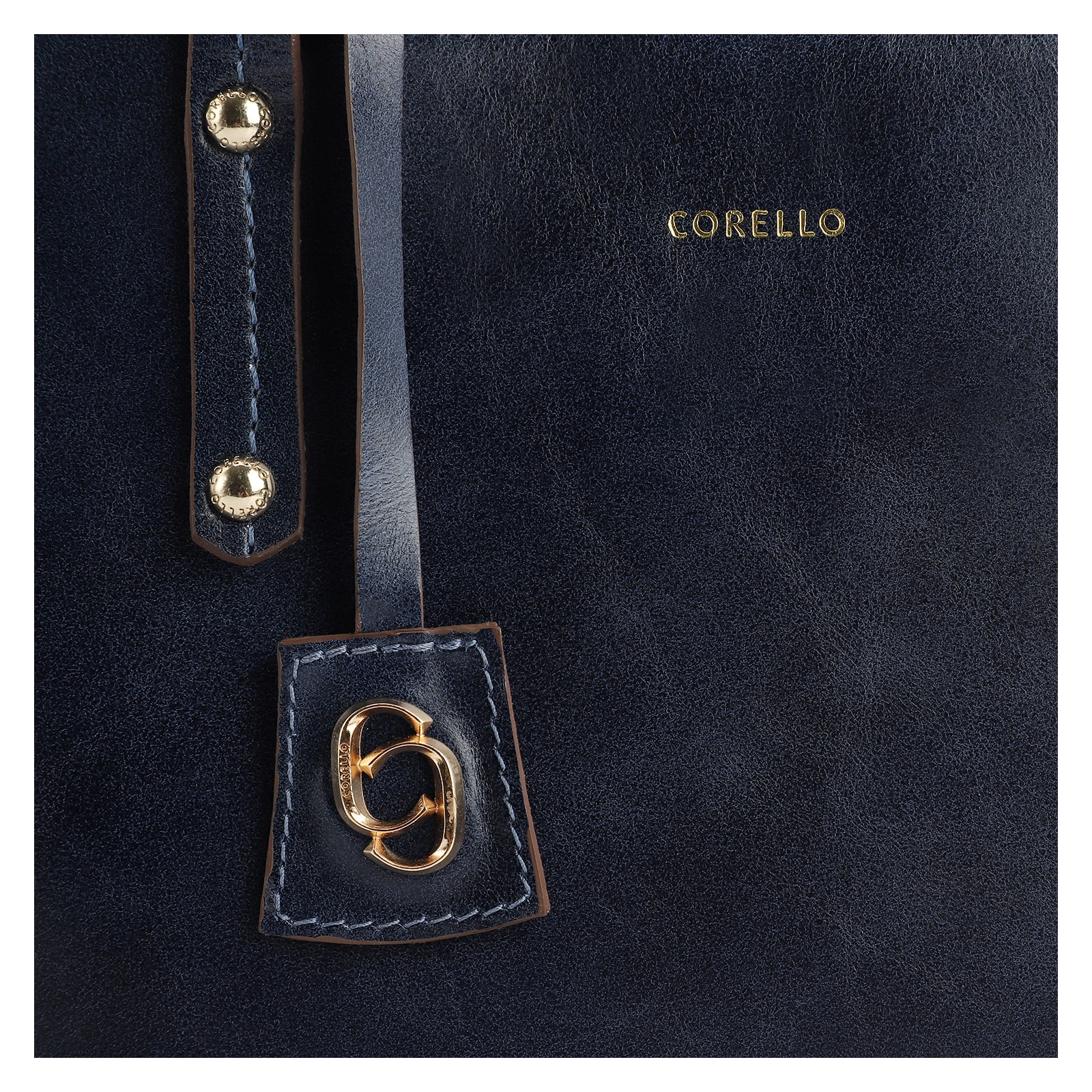 Bolsa Tote Couro Azul