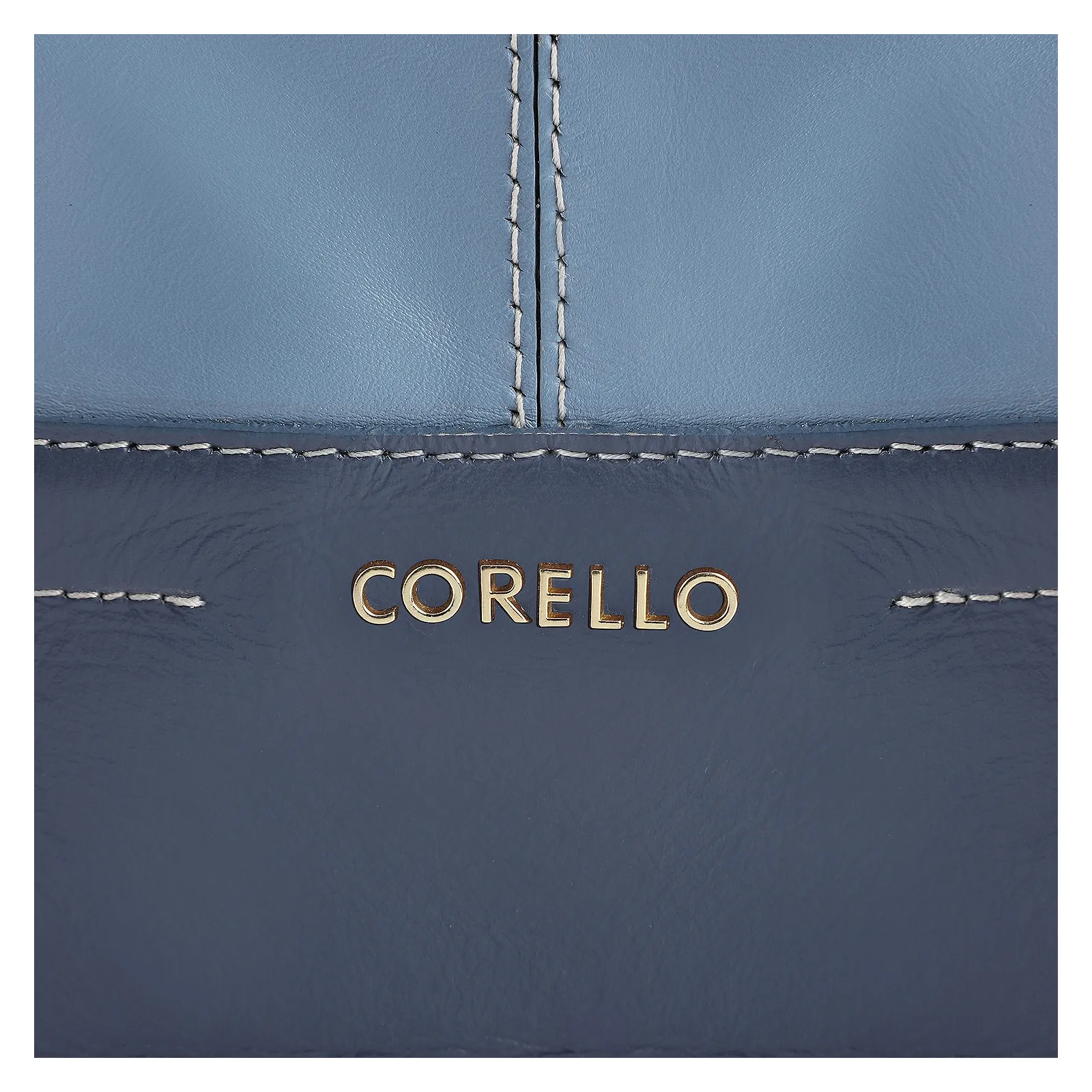 Bolsa Tote Couro Azul