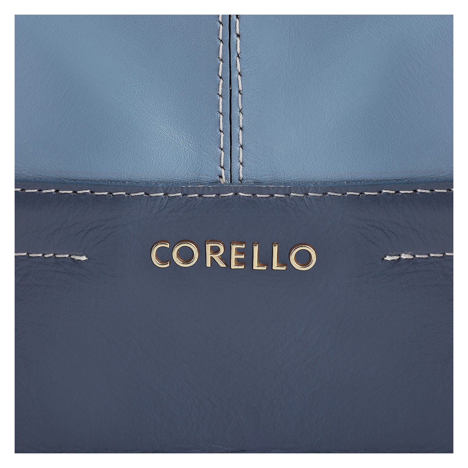Bolsa Tote Couro Azul