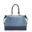 Bolsa Tote Couro Azul - imagem 3