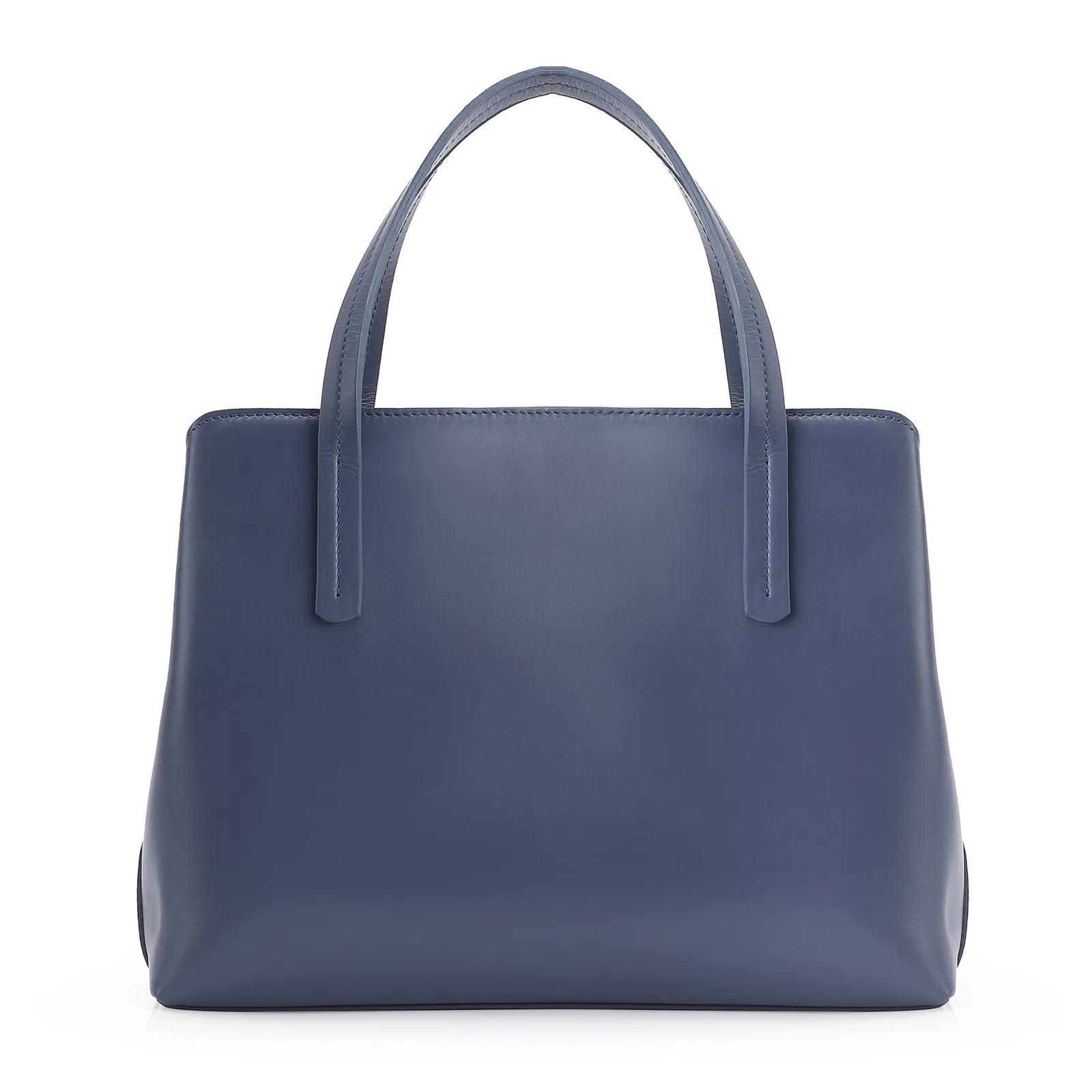 Bolsa Tote Couro Azul