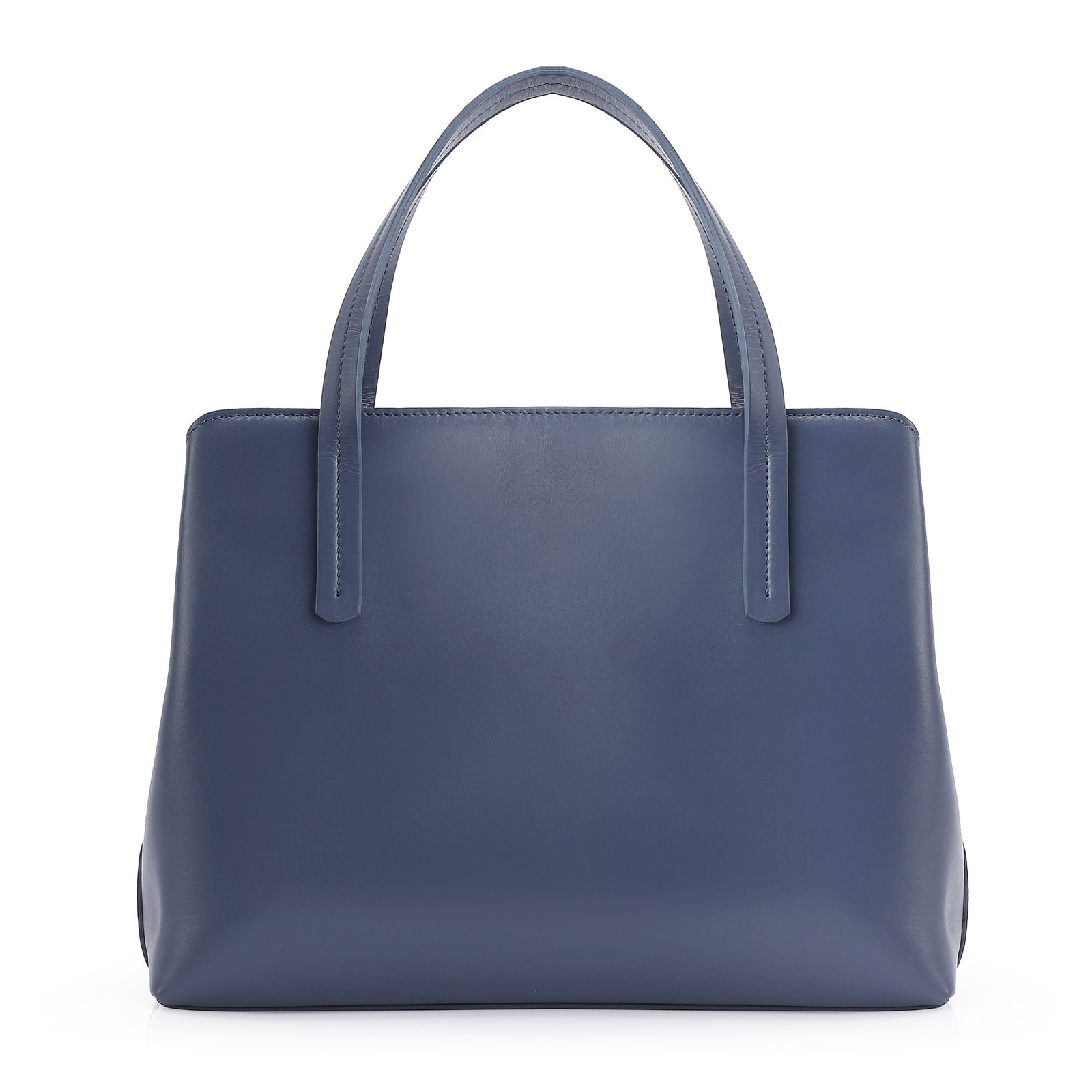 Bolsa Tote Couro Azul