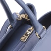 Bolsa Tote Couro Azul - imagem 5