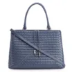Bolsa Tote Couro Azul - imagem 1