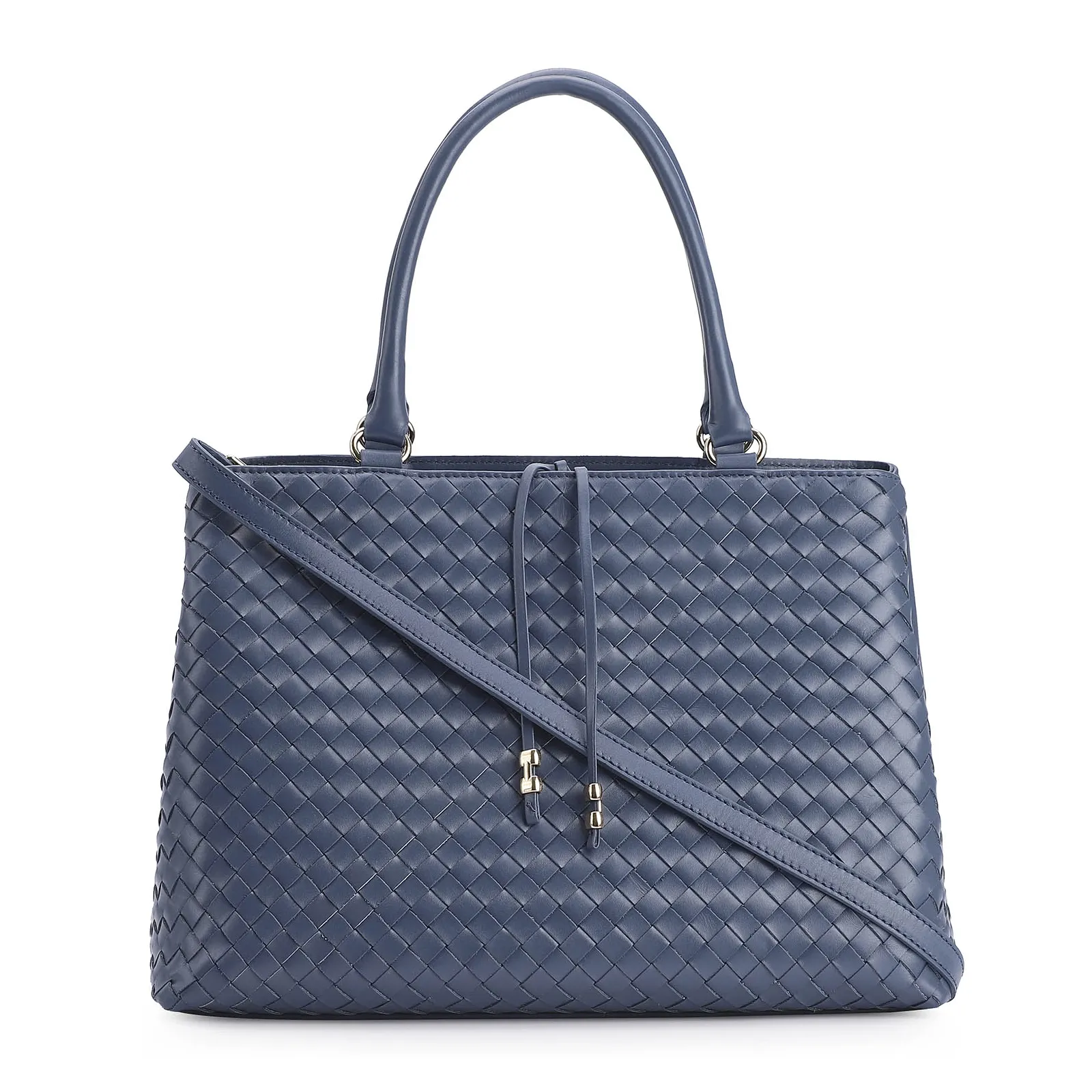 Bolsa Tote Couro Azul