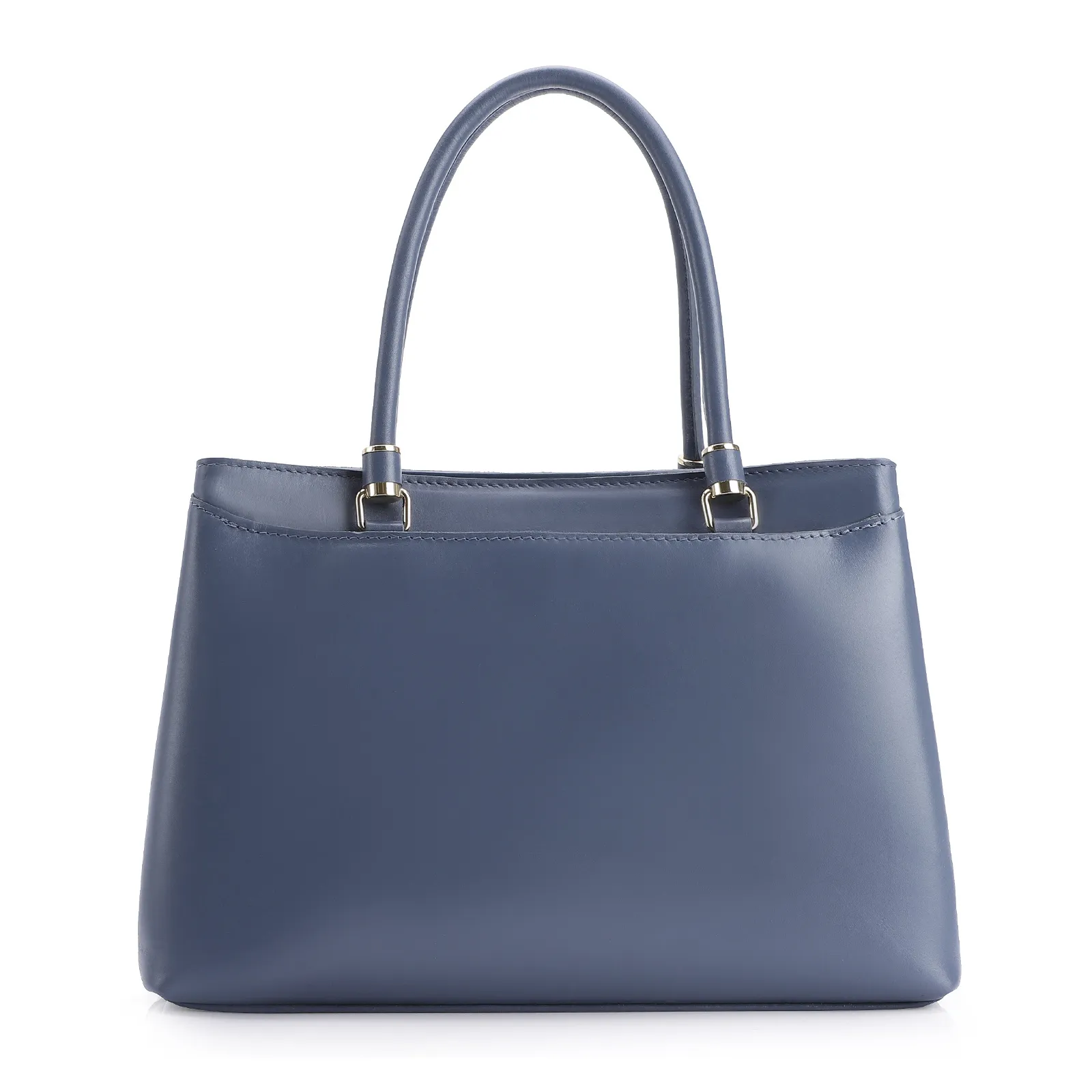 Bolsa Tote Couro Azul