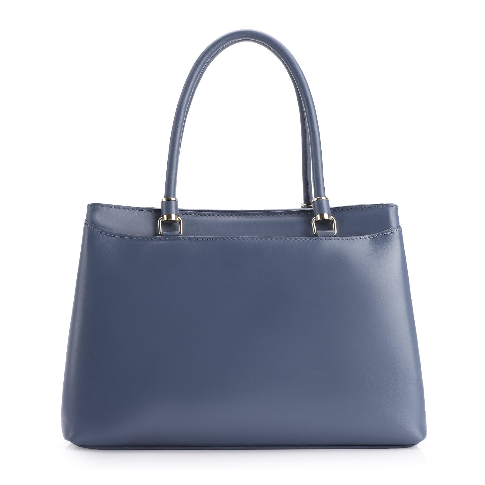 Bolsa Tote Couro Azul
