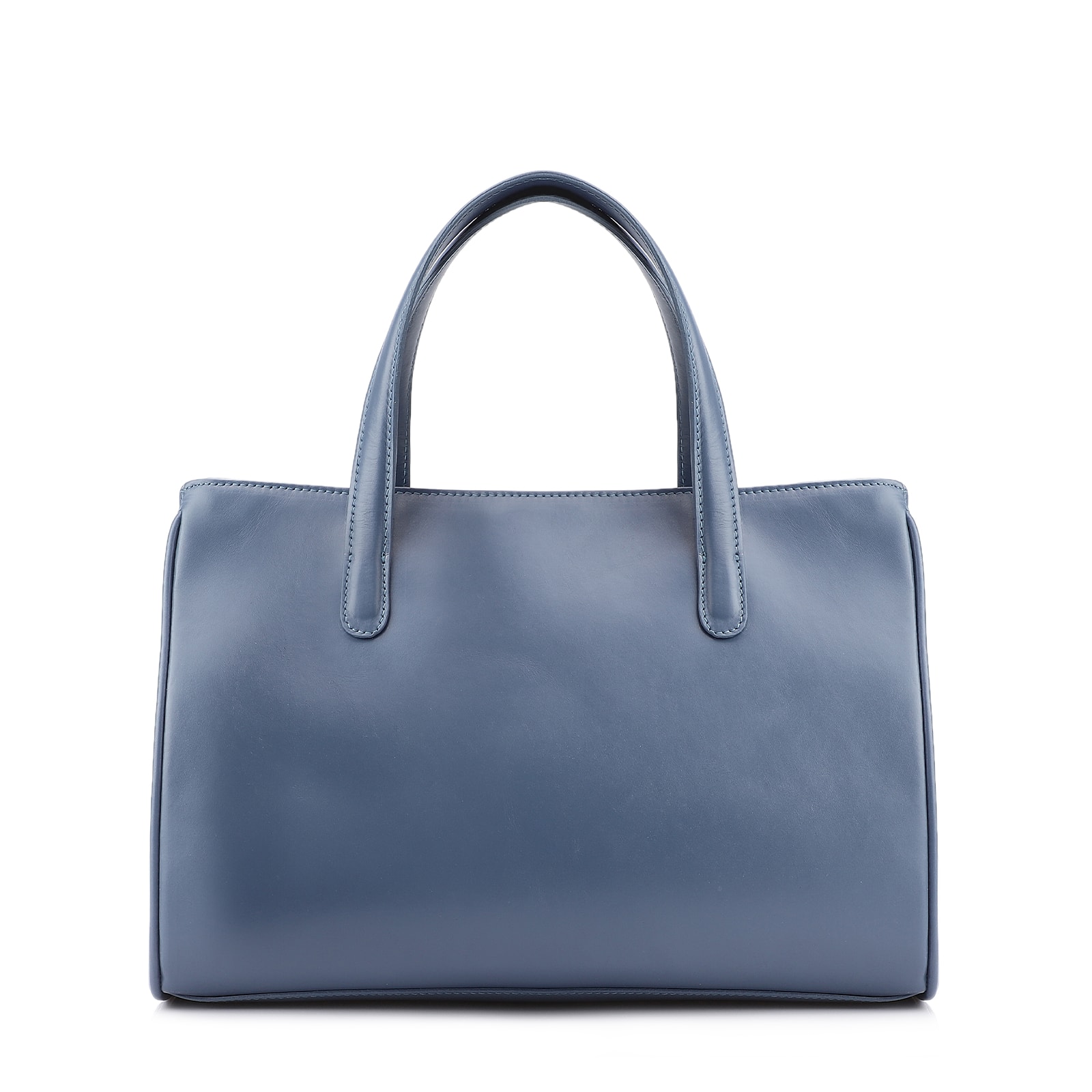 Bolsa Tote Couro Azul