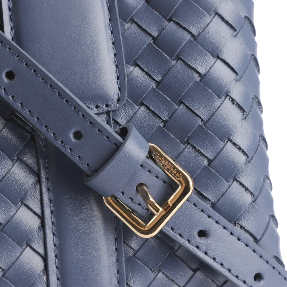 Bolsa Tote Couro Azul - imagem 6