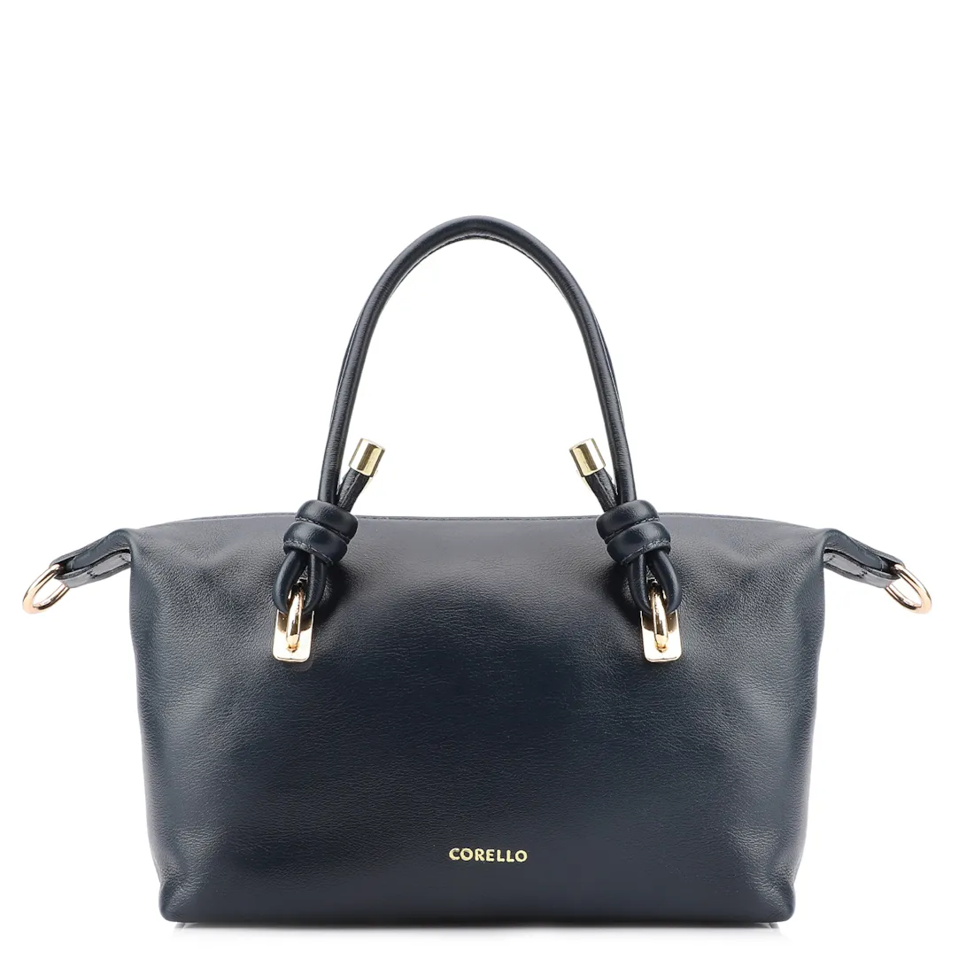 Bolsa Tote Couro Azul