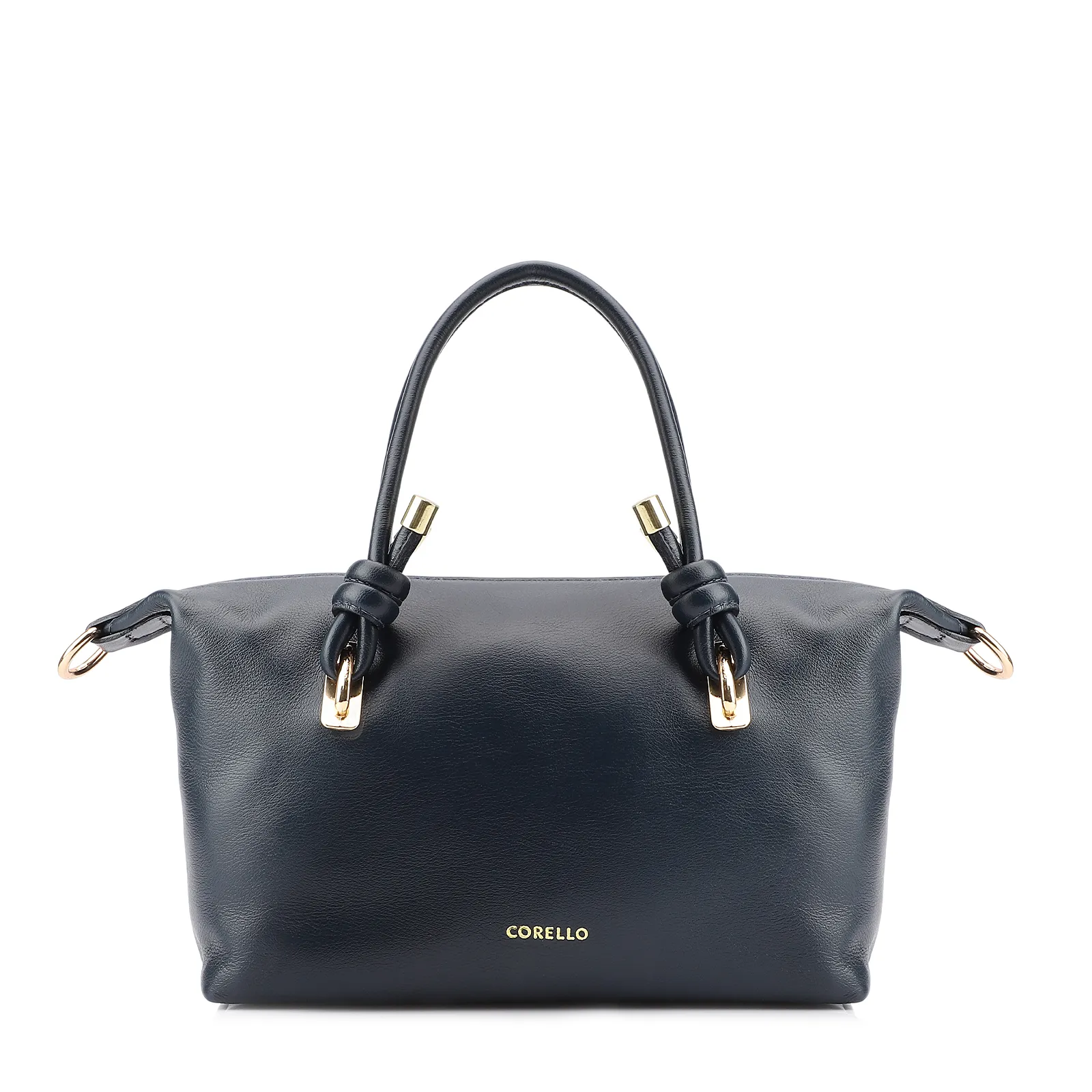 Bolsa Tote Couro Azul