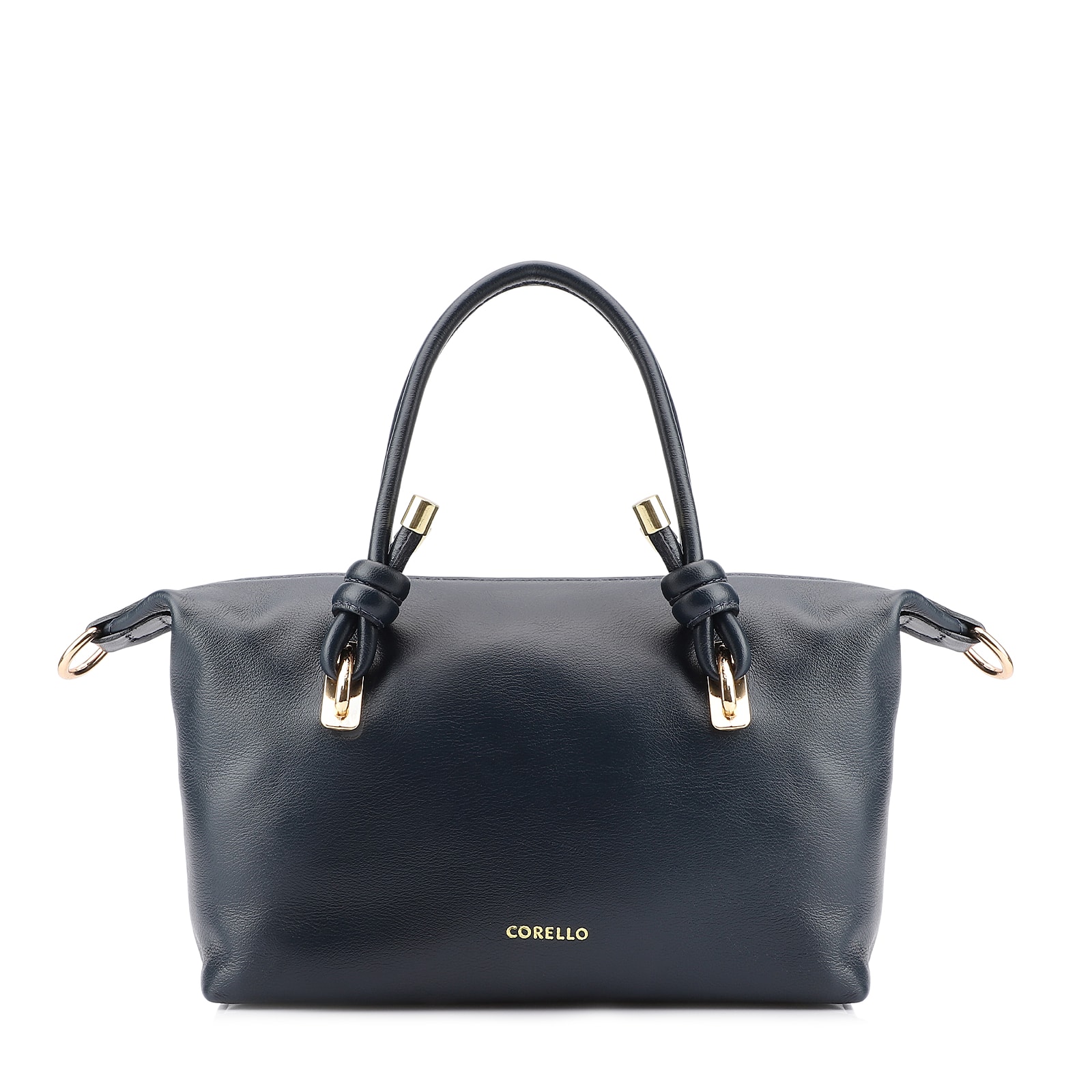 Bolsa Tote Couro Azul