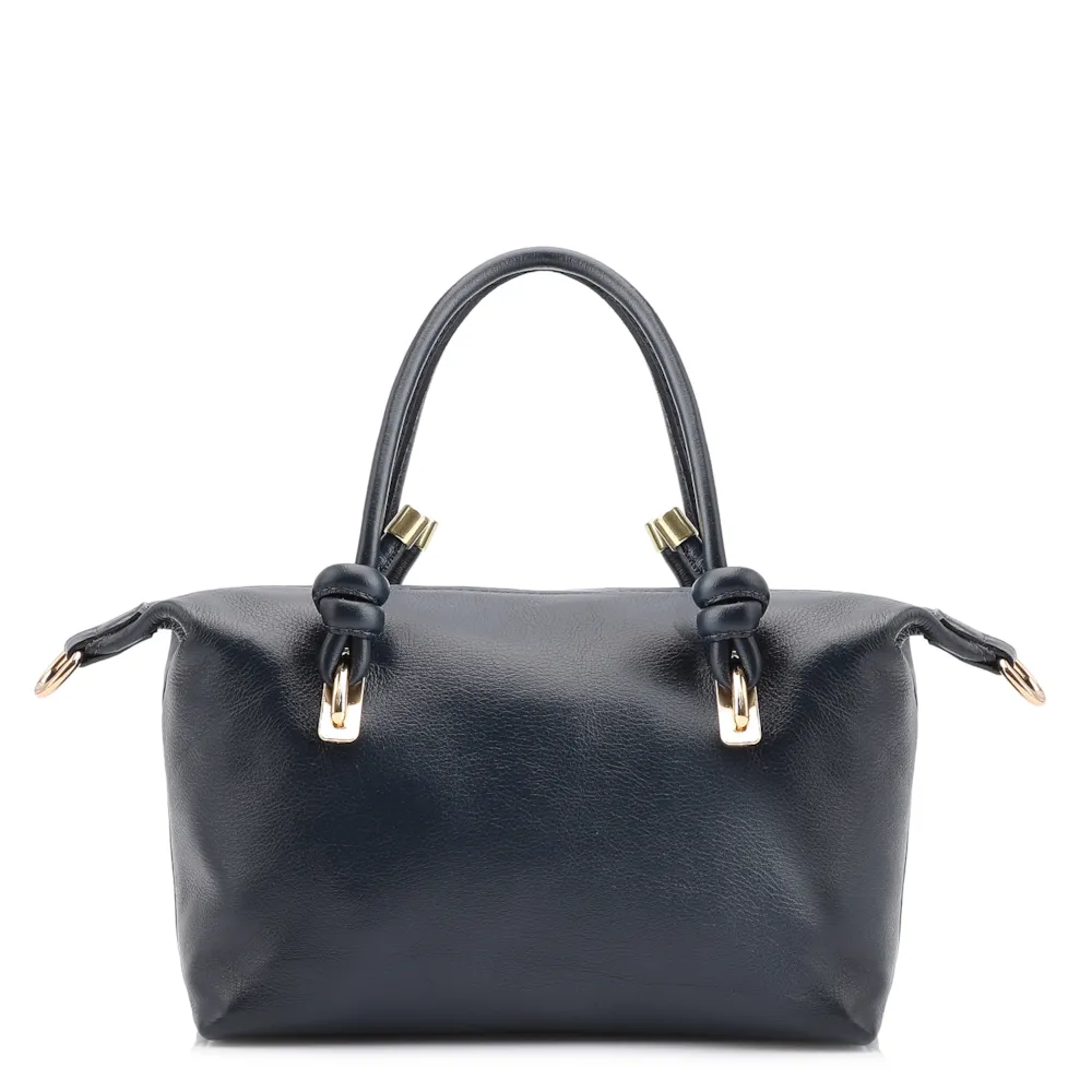 Bolsa Tote Couro Azul - imagem 4