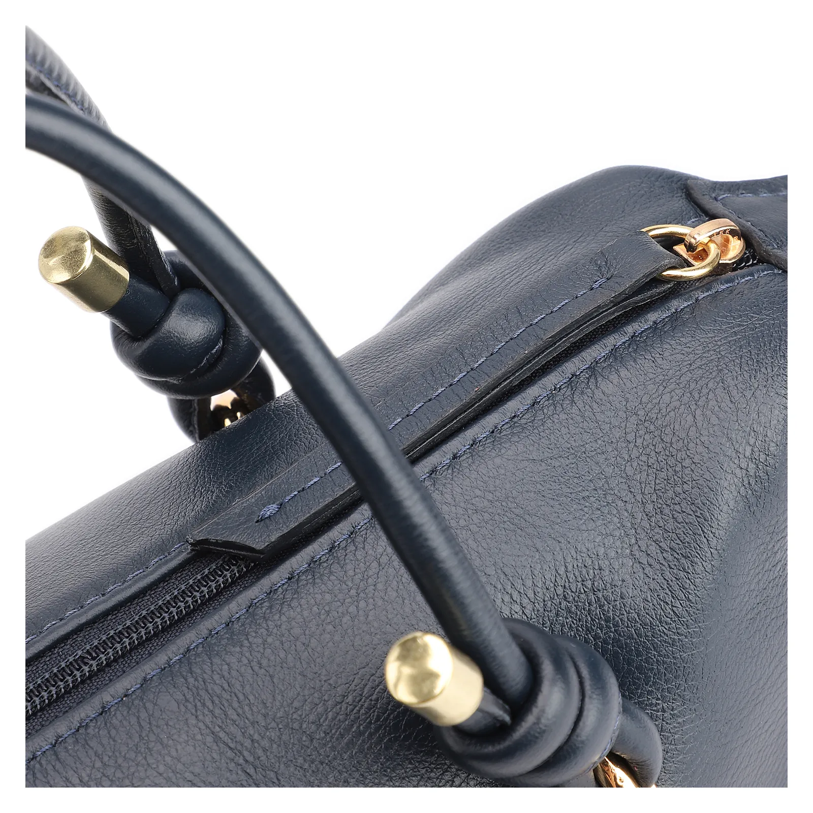 Bolsa Tote Couro Azul