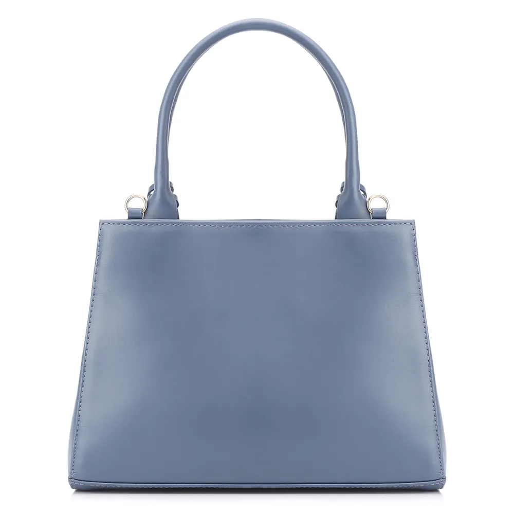 Bolsa Tote Couro Azul/Alt Azul - imagem 3