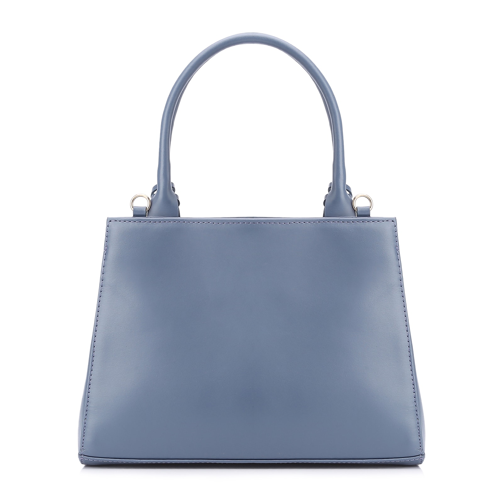 Bolsa Tote Couro Azul/Alt Azul