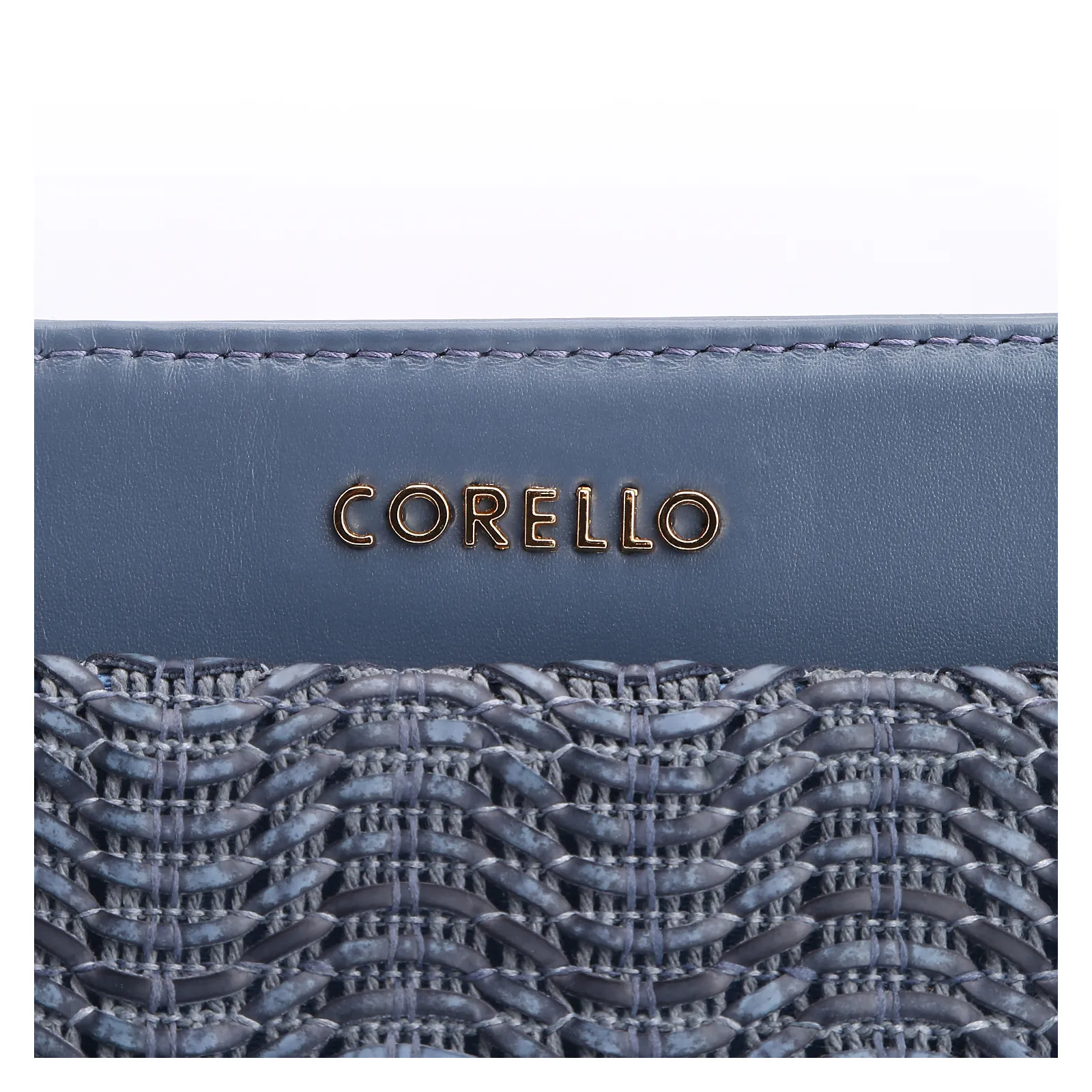 Bolsa Tote Couro Azul/Alt Azul