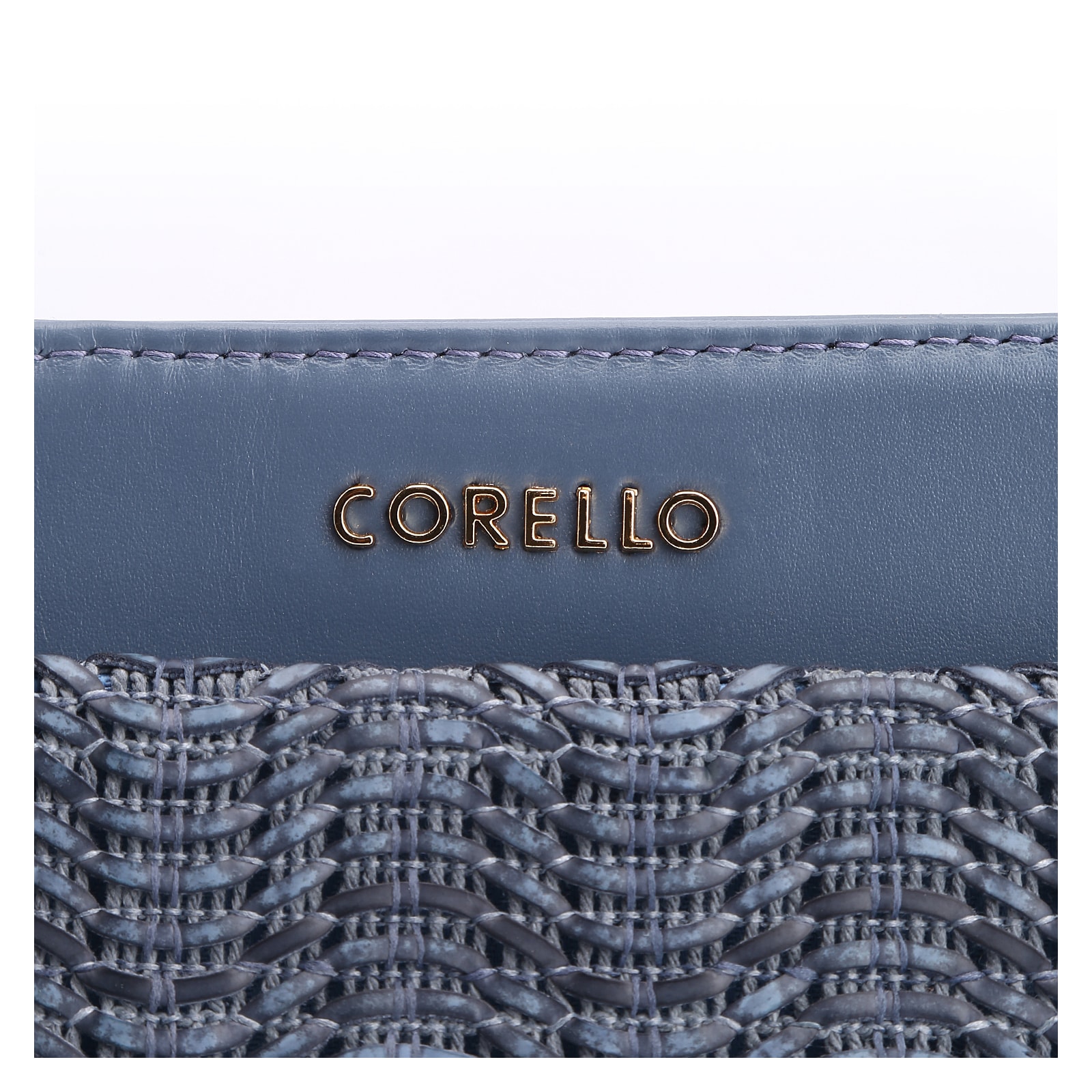 Bolsa Tote Couro Azul/Alt Azul