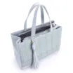 Bolsa Tote Couro Azul/Alt Tramado Azul - imagem 5