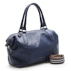 Bolsa Tote Couro Azul Cobalto - imagem 2