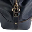 Bolsa Tote Couro Azul Denim - imagem 5