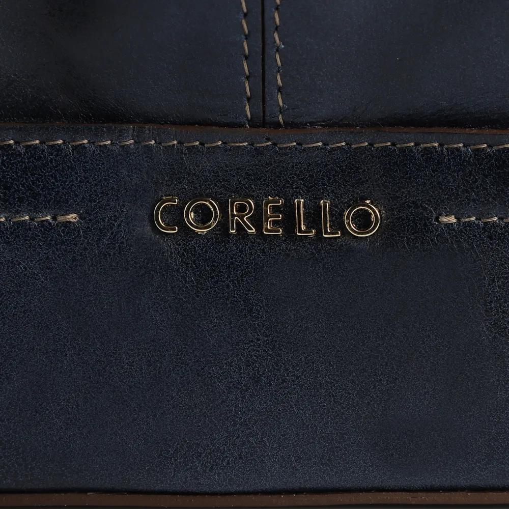 Bolsa Tote Couro Azul Denim - imagem 6
