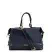 Bolsa Tote Couro Azul Denim - imagem 1