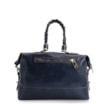 Bolsa Tote Couro Azul Denim - imagem 3