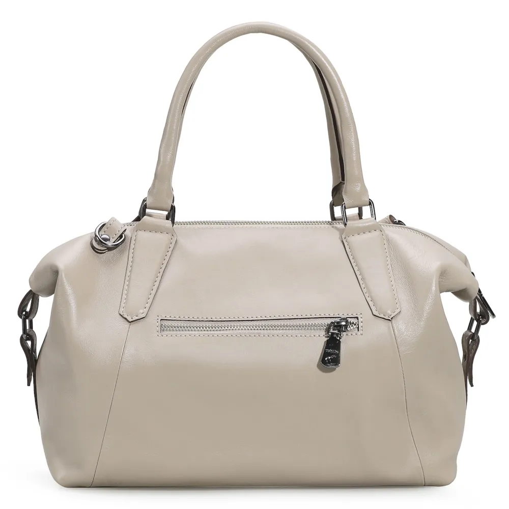 Bolsa Tote Couro Bege - imagem 3