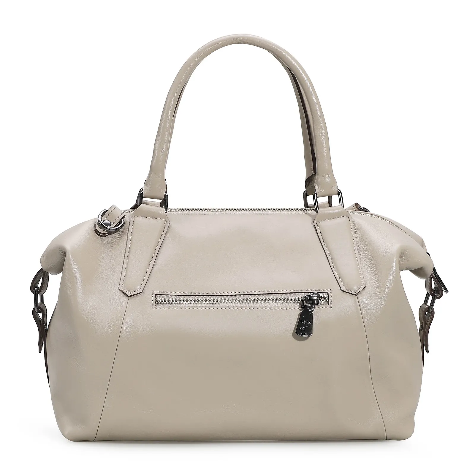 Bolsa Tote Couro Bege