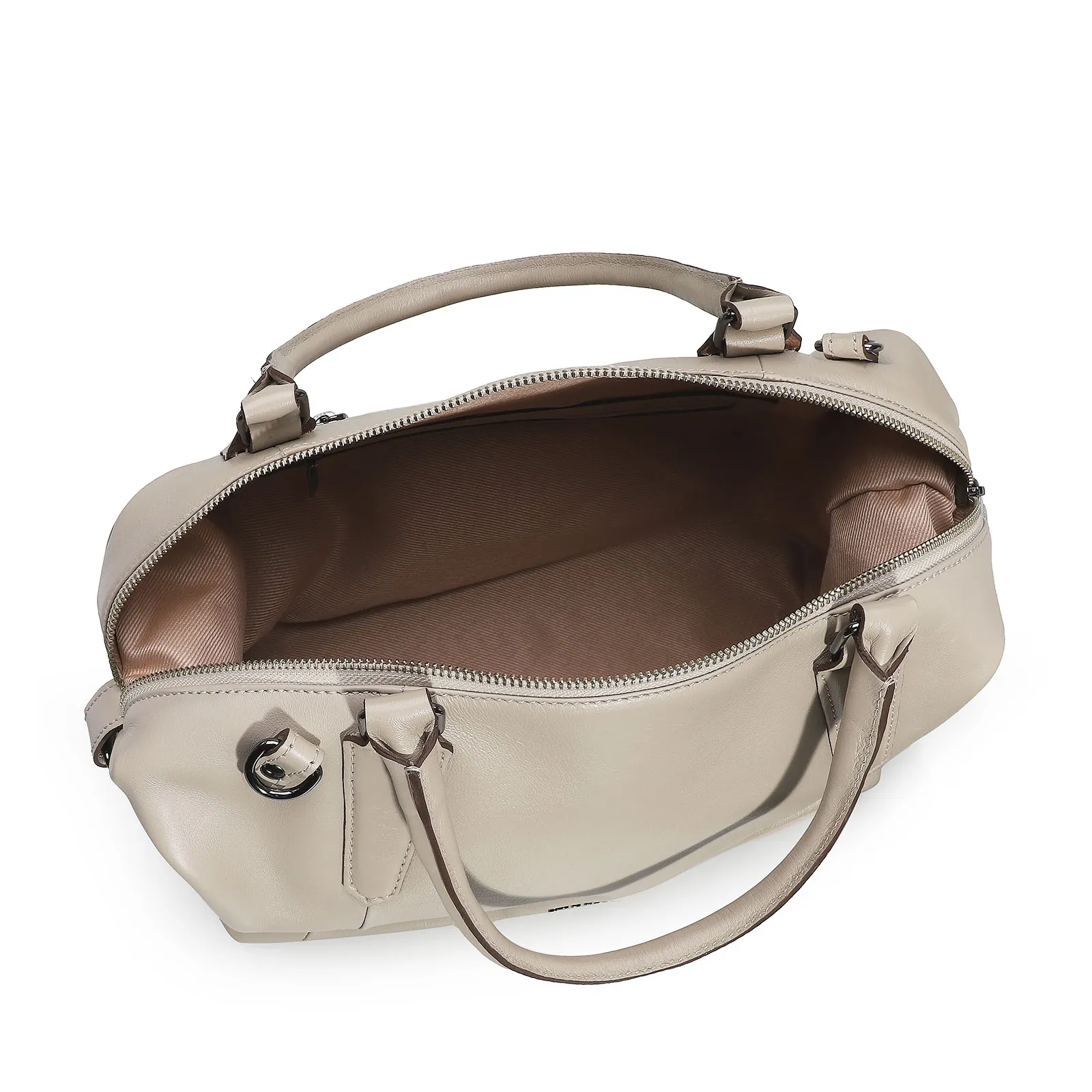 Bolsa Tote Couro Bege
