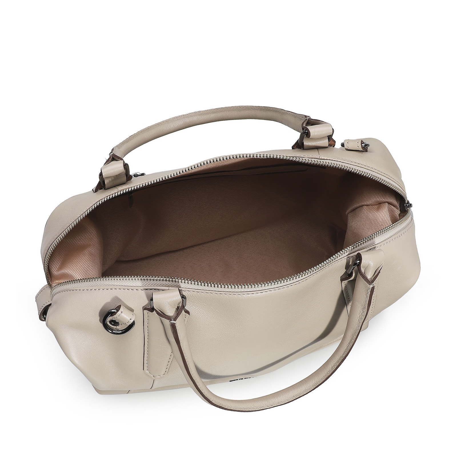 Bolsa Tote Couro Bege