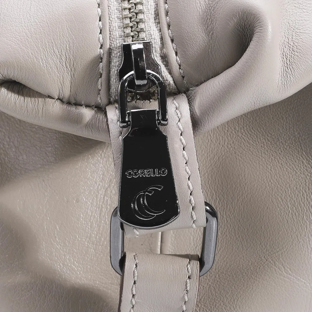 Bolsa Tote Couro Bege - imagem 6