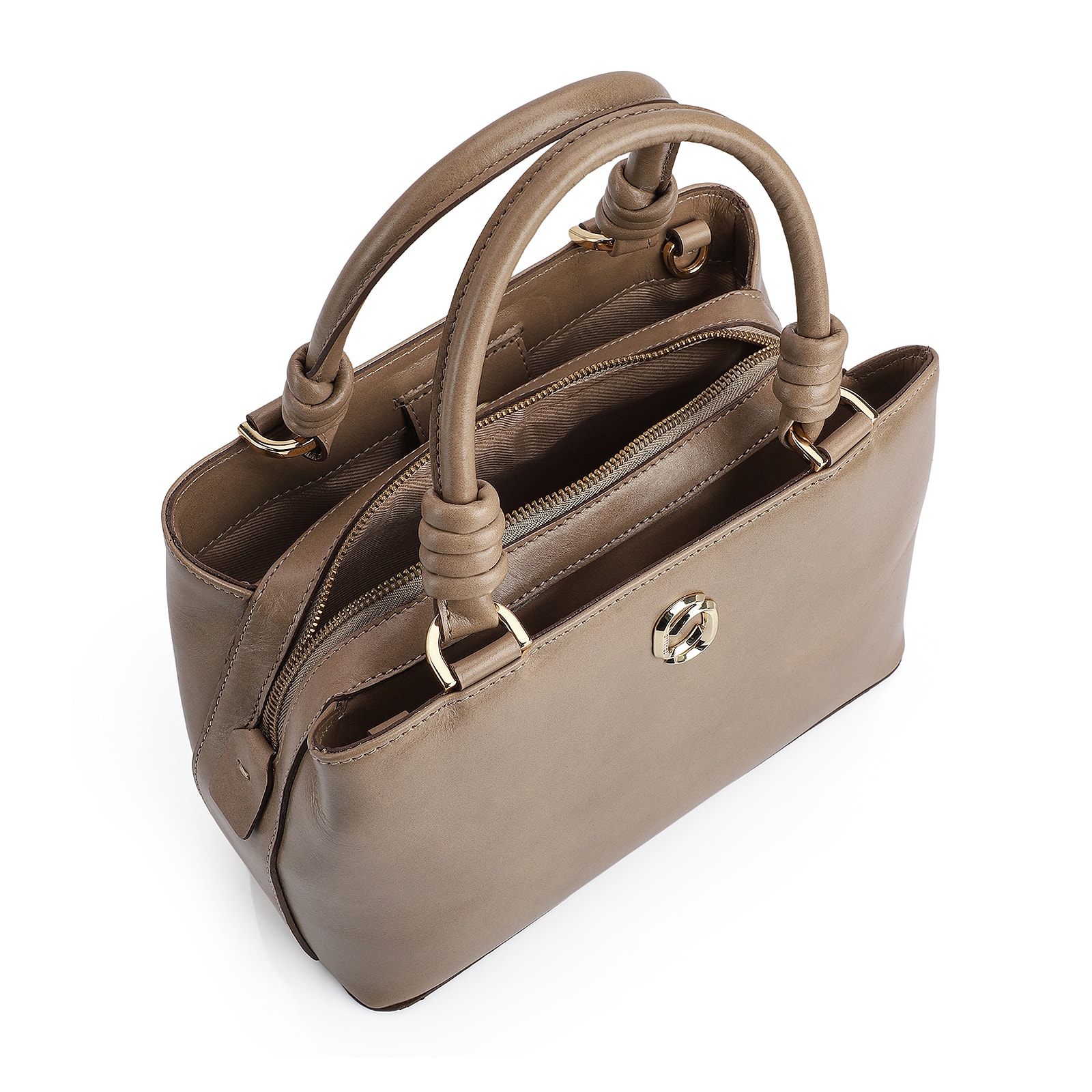 Bolsa Tote Couro Bege