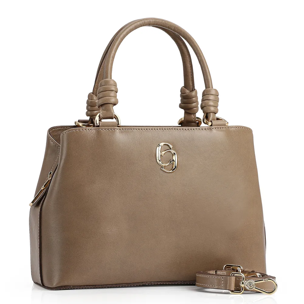 Bolsa Tote Couro Bege - imagem 2