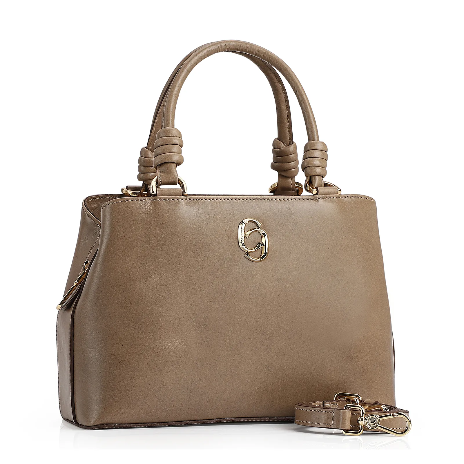 Bolsa Tote Couro Bege
