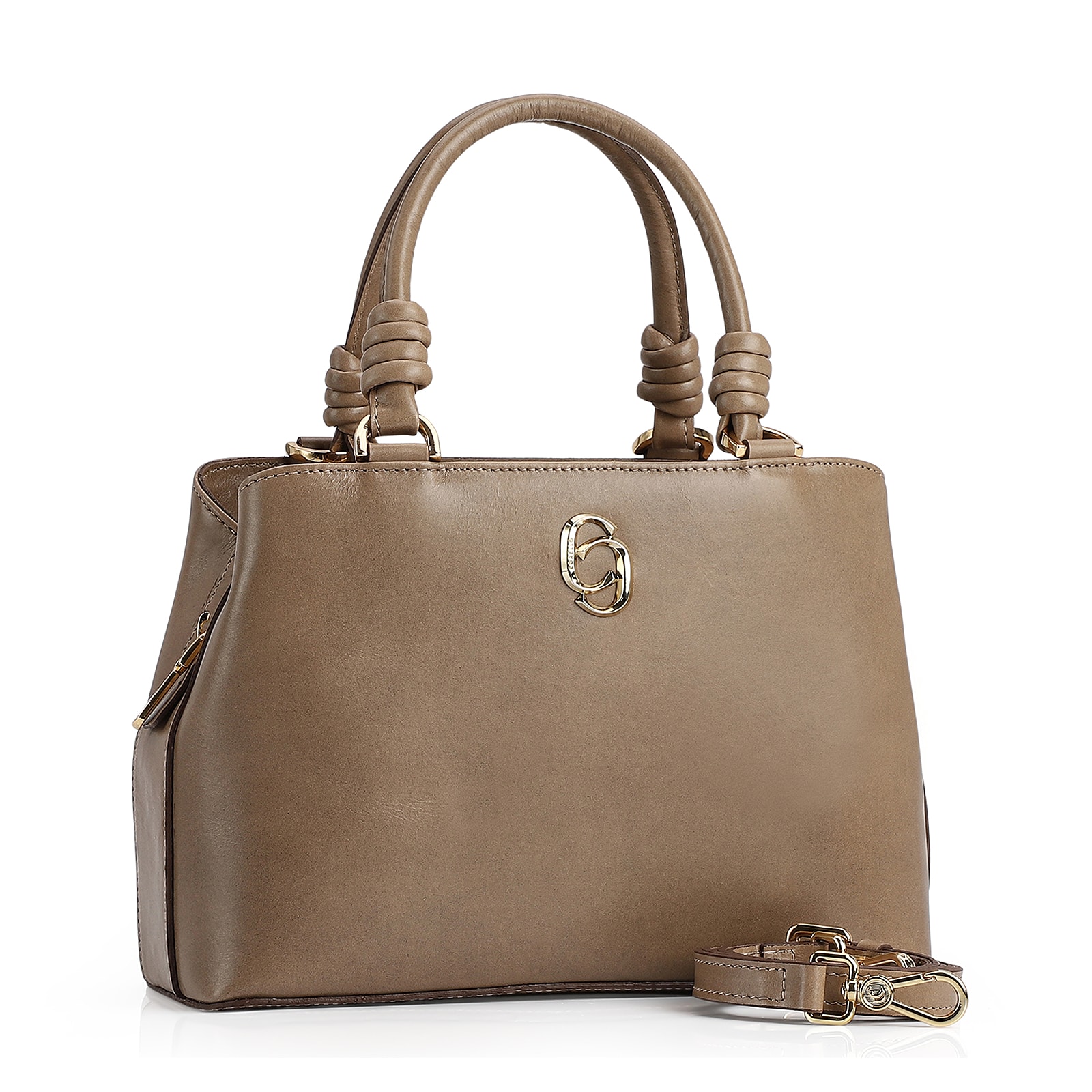 Bolsa Tote Couro Bege