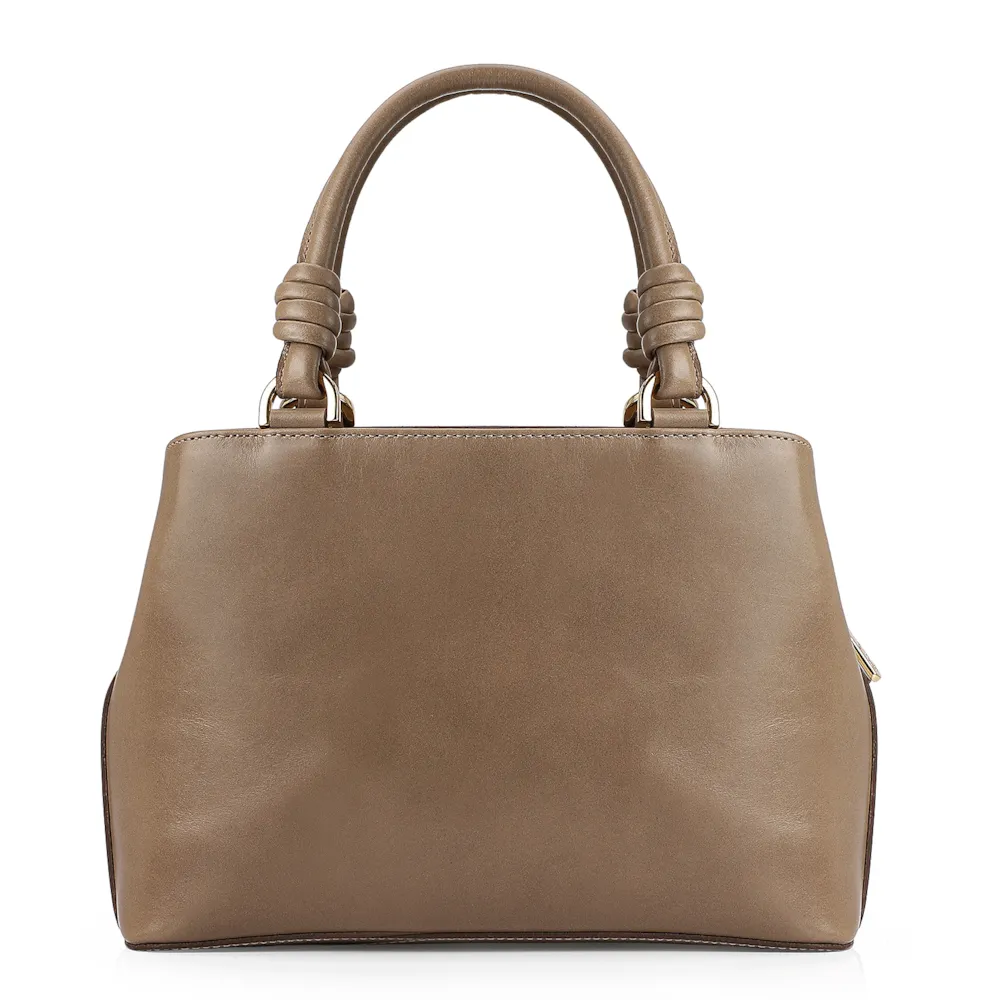 Bolsa Tote Couro Bege - imagem 3
