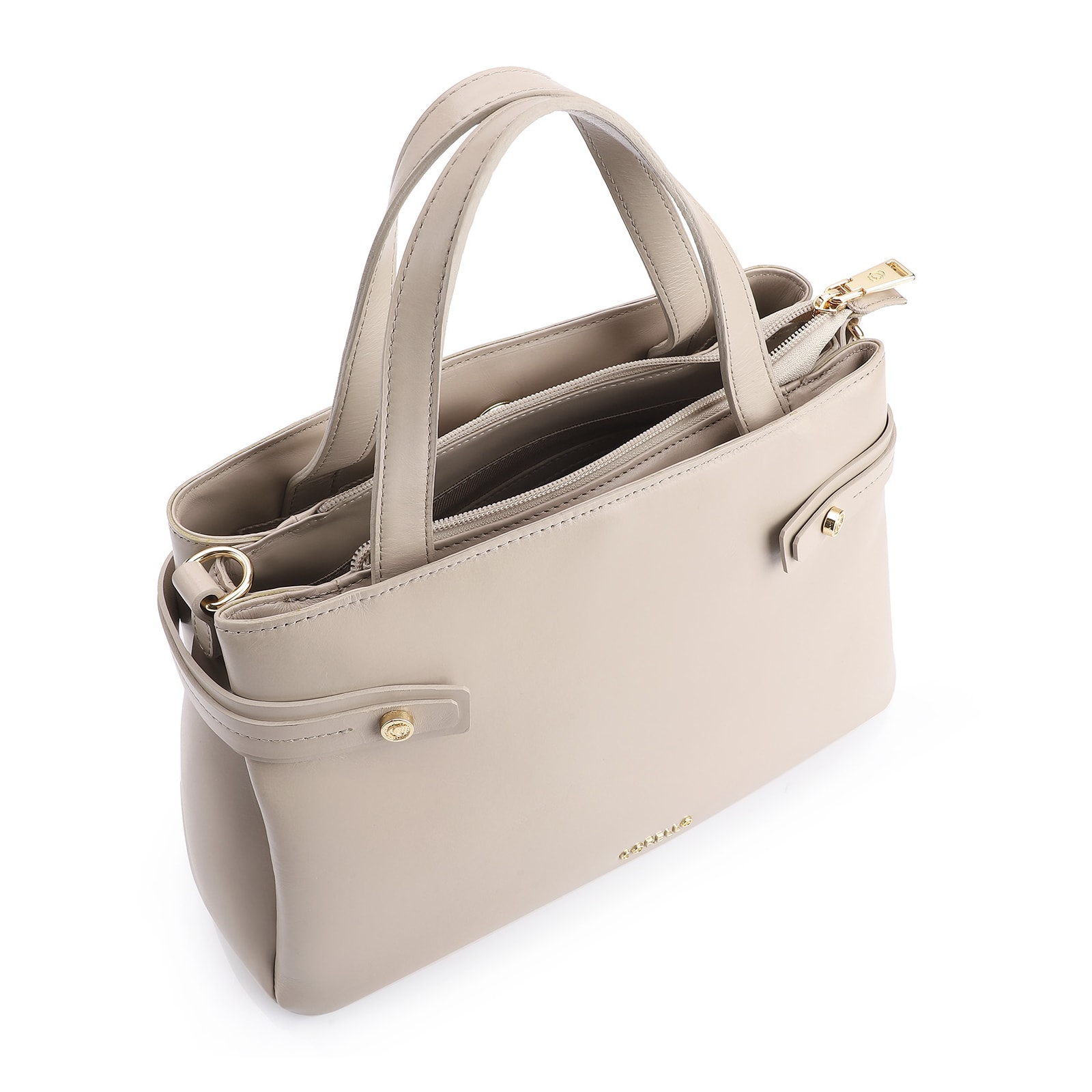 Bolsa Tote Couro Bege