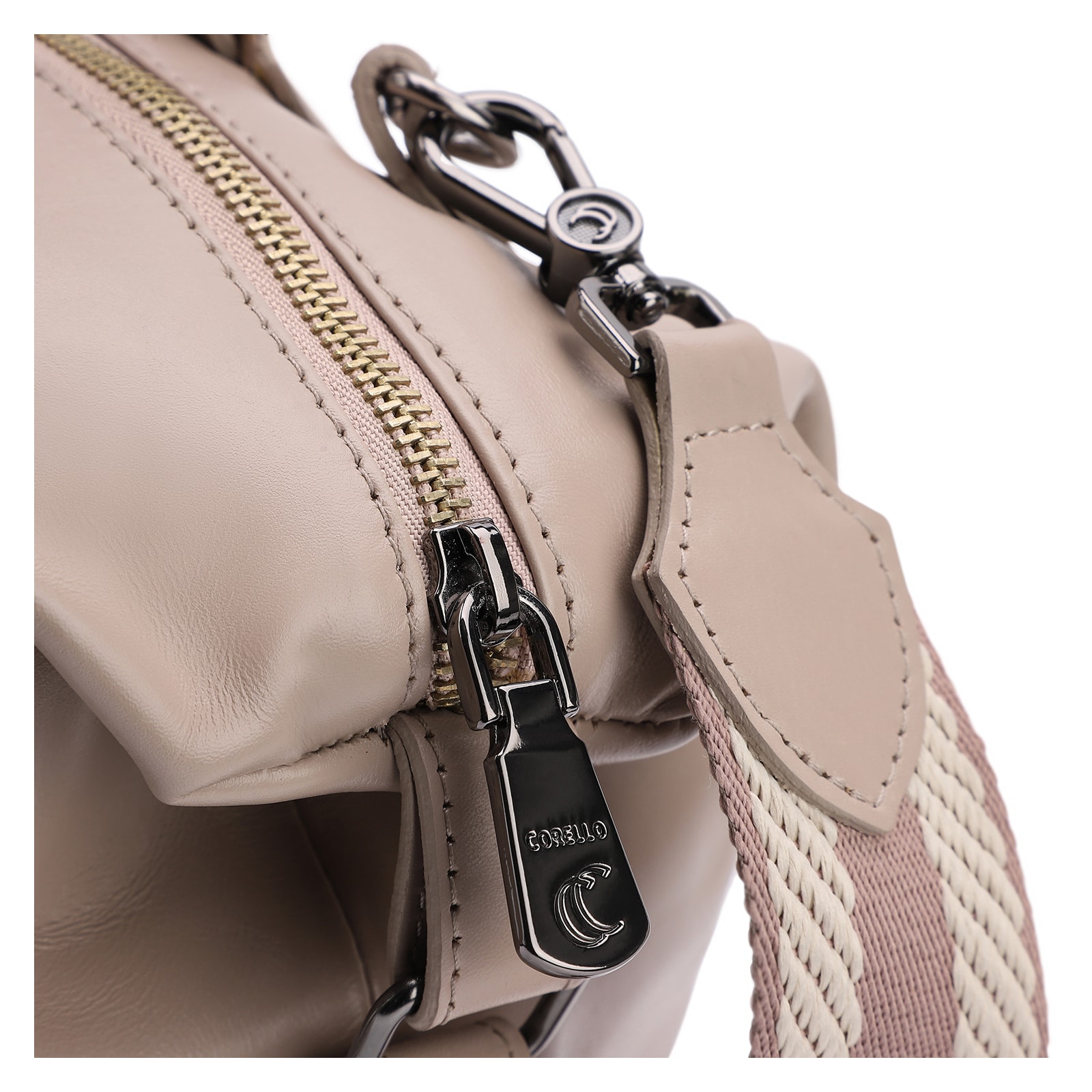 Bolsa Tote Couro Bege