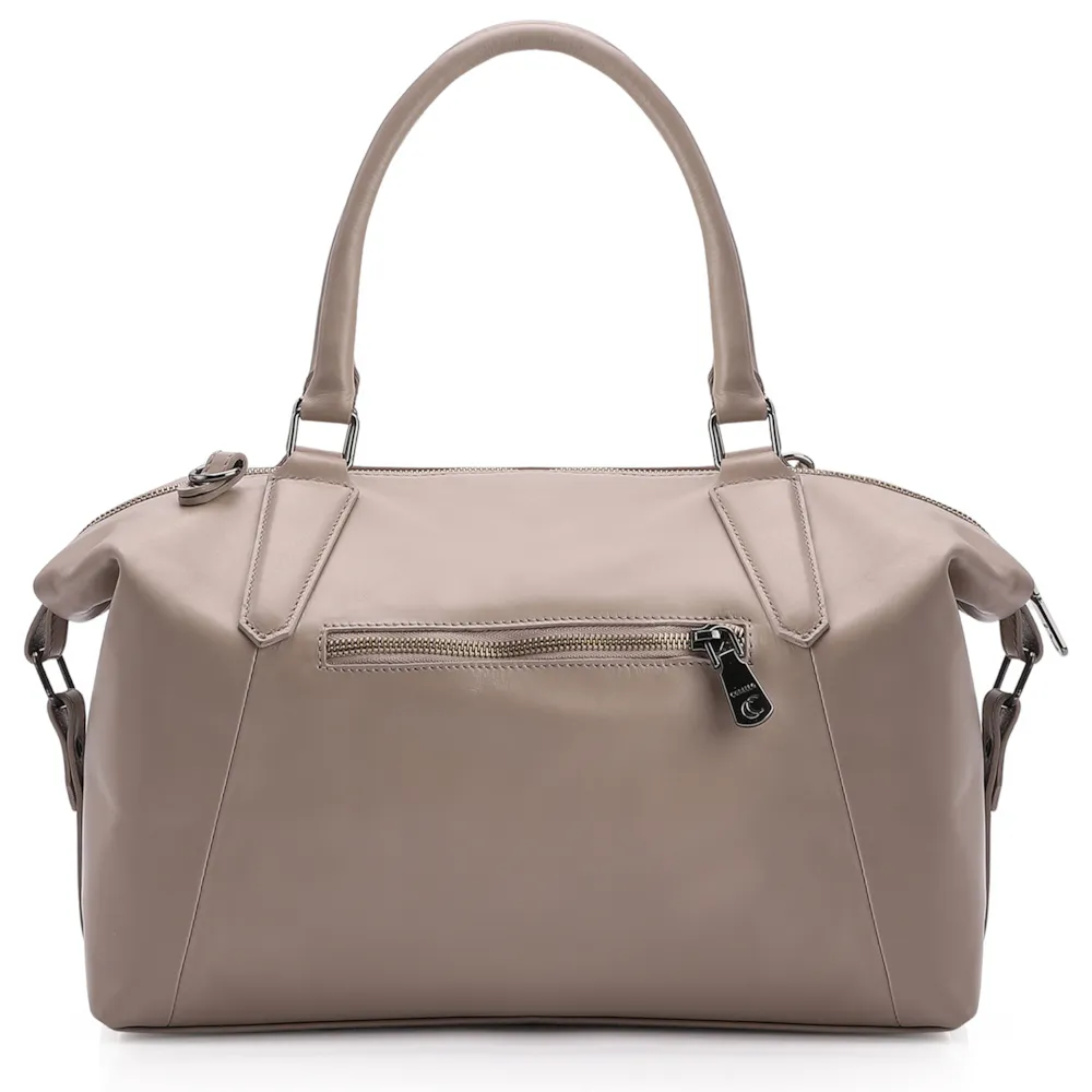 Bolsa Tote Couro Bege - imagem 3