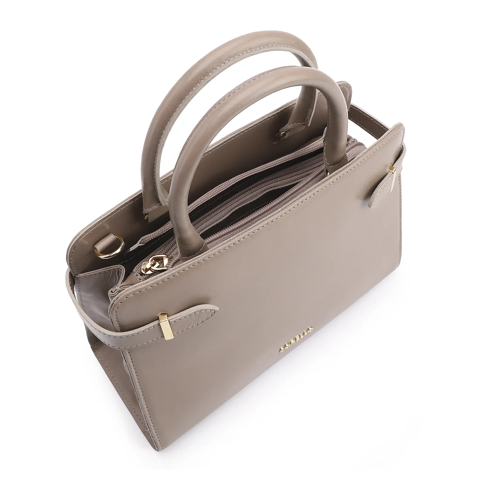 Bolsa Tote Couro Bege