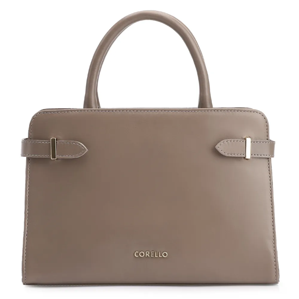 Bolsa Tote Couro Bege