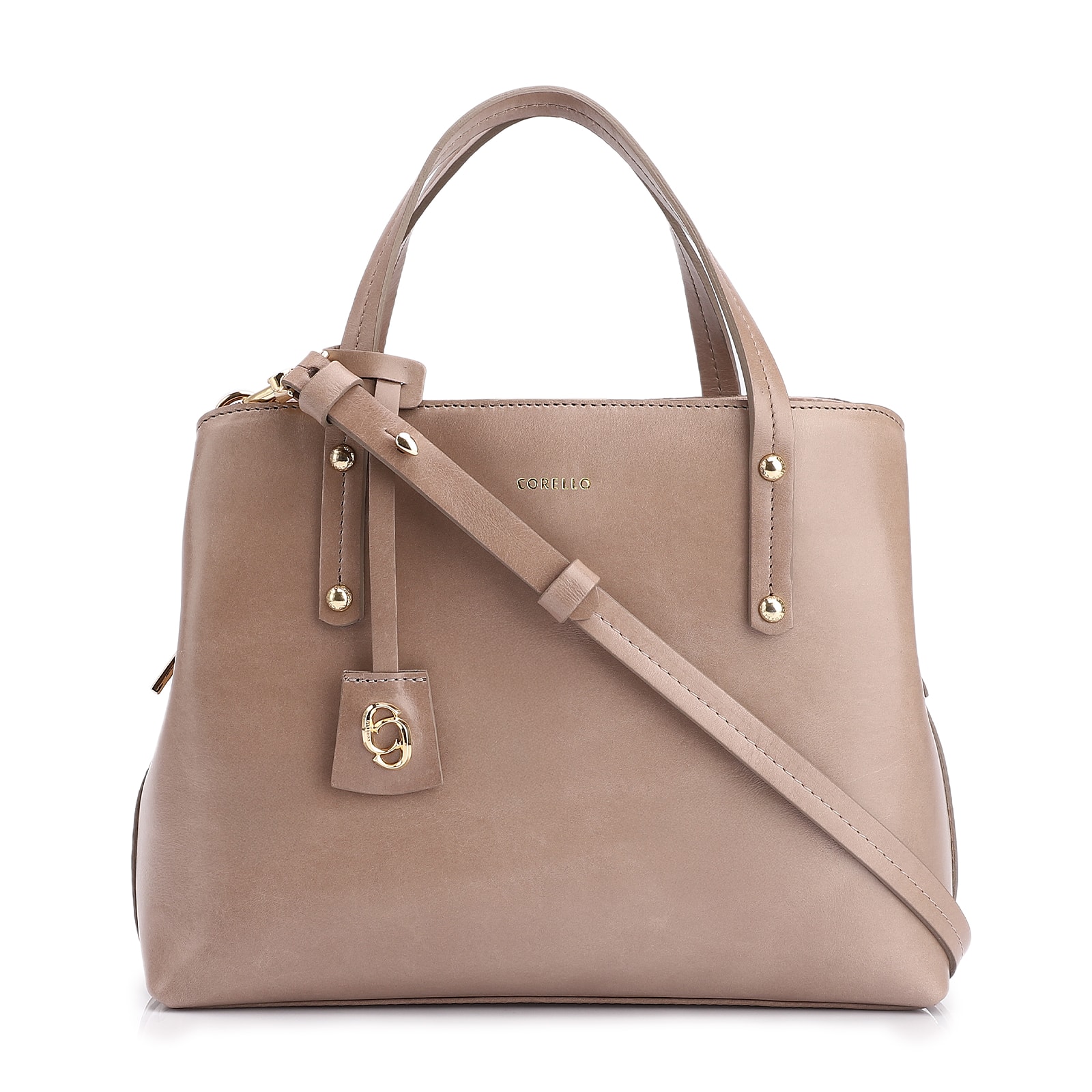 Bolsa Tote Couro Bege