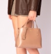 Bolsa Tote Couro Bege - imagem 2